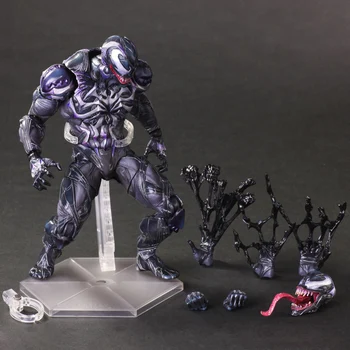 

Spider PA super heroes action figures Blue Carnage venom Play Arts kai 27cm model toys collection for gifts