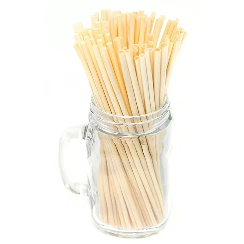 

Natural Wheat Straw Household Environmental Wheat Straw Child Disposable Straw Beverage Accessories Holiday Party Supplies