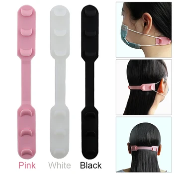 

Silicone mask anti-strain extension adjustment strap snap hook