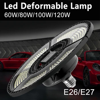 

UFO E27 Led Light-Sensor Garage Light 220V Bombillas Led E26 High Bay Lamp 60W 80W 100W 120W Led 110V Super Bright Lighting Bulb