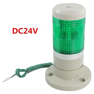 DC24V промышленный зеленый сигнальный светящаяся башня Предупреждение ющий стек световой сигнальный аппарат