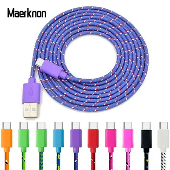 USB Type C Fast Charging usb c Cable Type-c data Cord Phone Charger