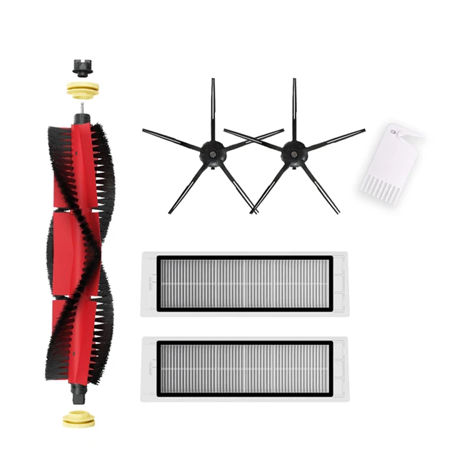 Replacement Accessories for XiaoMi for Roborock S5 Max S50 S55 S6 S6 Pure Vacuum Cleaner Parts Washable HEPA Filter Main Brush SMT377