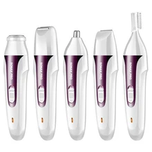 JuneJour Для женщин эпилятор для тела удаление волос на ногах депилятор бритва Женский Электрический бритвенный станок депилятор