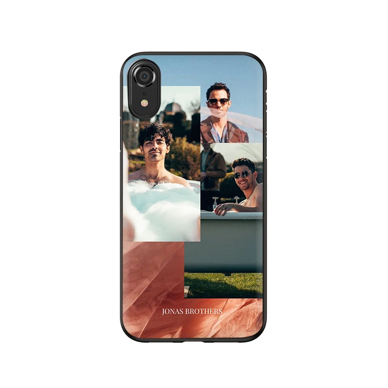 Jonas Brothers мягкий силиконовый телефон чехол для iPhone 5 5S SE 6 6s 7 8 Plus X XR XS 11 Pro Max - Цвет: B11