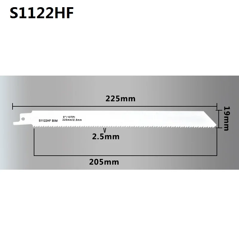 XCAN 1 шт. 150/225 мм Высокоуглеродистая сталь лобзик S1122HF S922EF S644D возвратно-поступательный пильный диск для резки древесины - Цвет: S1122HF