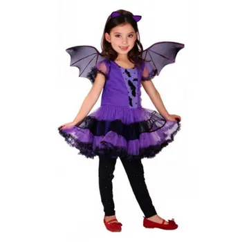 

Children's Halloween Costumes European And American Children's Role-playing Cosplay Show Witch Performance Clothing