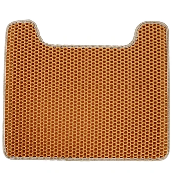

EVA Anti Splash Cat Litter Trapper Mats Waterproof Bottom Double Layer Easy To Clean Cat Bed U Shaped Cat Litter Mat
