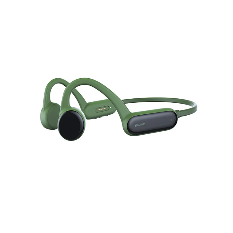 

bone-conducting wireless Bluetooth-compability headset IPX8 is waterproof for swimming and running. It comes with 8GB of memory