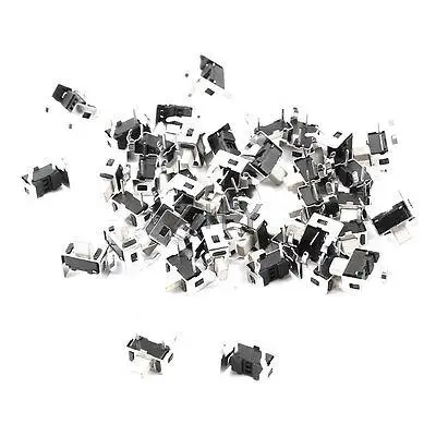 

40pcs DIP 2 Terminals Right Angle Momentary Push Button Tactile Switch 8x7x7mm