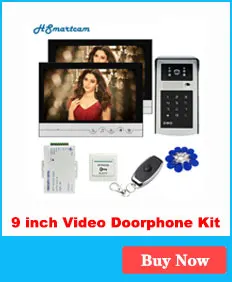 7 inch Wired Video Door Phone Visual Video Intercom Speakerphone Intercom System With Waterproof Outdoor IR Camera wifi video door phone