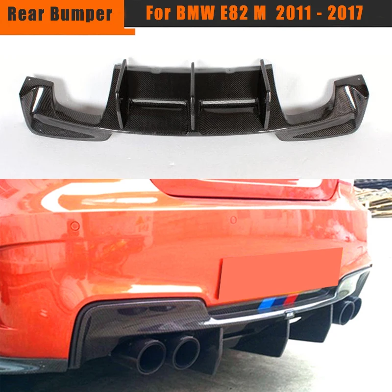 Спойлер для заднего бампера BMW 1 серии E82 м бампер 2011 - 2017 Автомобильный задний