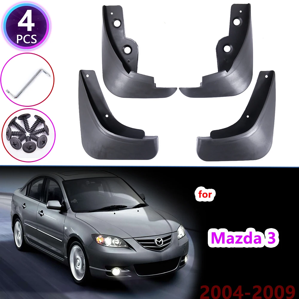 Для Mazda 3 BK седан Saloon 2004 2005 2006 2007 2008 Φ брызговик от грязи | Автомобили и мотоциклы