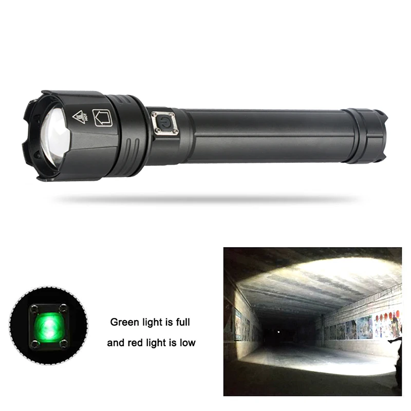 XHP90.2 супер мощный Xlamp светодиодный вспышка светильник светодиодный фонарь USB XHP70.2 лампа зум тактический фонарь 18650 26650 Перезаряжаемые Battey светильник