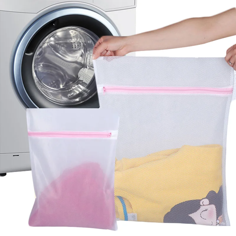 1 Pc Laundry Bags For Washing Machines Mesh Bra Underwear Bag For