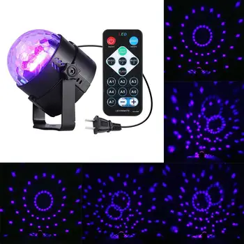 

Led Disco Light Stage Lights DJ Disco Ball Lights Sound Activated Laser Projector effect Lamp Light Music Christmas Party