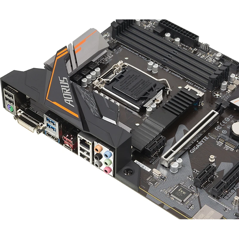 Материнская плата Gigabyte B360 AORUS GAMING 3 WIFI Soc-1151v2 Intel B360 4xDDR4 ATX AC`97 8ch(7.1