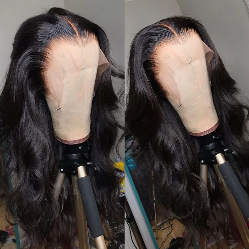Alibele Body Wave 360 парик на сетке плотность 150 парики из человеческих волос Remy для