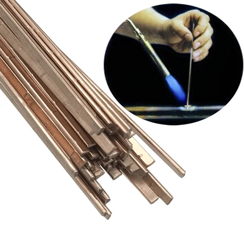 5/10/20Pcs 500mm Brass Welding Rod Bronze Welding Wire Electrode
