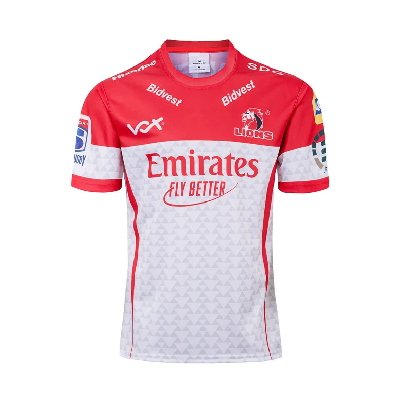 2019 Lions SUPER RUGBY HOME JERSEY Размер: S 3XL принт на заказ номер имя качество идеальное.