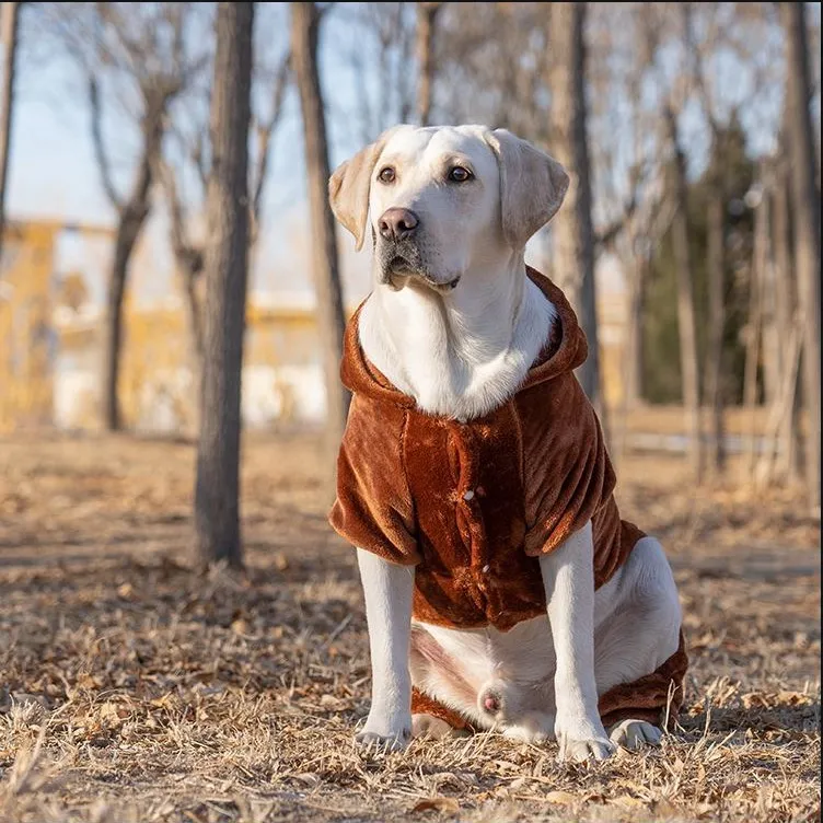 Grande casaco de cão roupas de cão