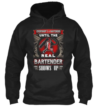 

Real Bartender Shows up Streetwear men women Hoodies Sweatshirts