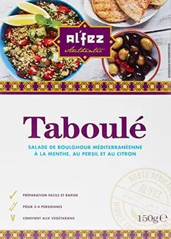 

ALFEZ Préparation pour Taboulé/Salade de Boulghour à la Menthe/au Persil/au Citron 150 g