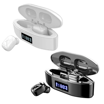 

New TWS Wireless Touch Bluetooth Headset 5.0 Mini In-ear Stereo Sports Earpiece with Microphone Hands-free Earplugs