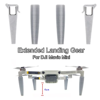 

For Mavic Mini 4726F Extended Landing Gear Leg Support Protector Extensions Part For DJI Mavic Mini Drone Camera Accessories New