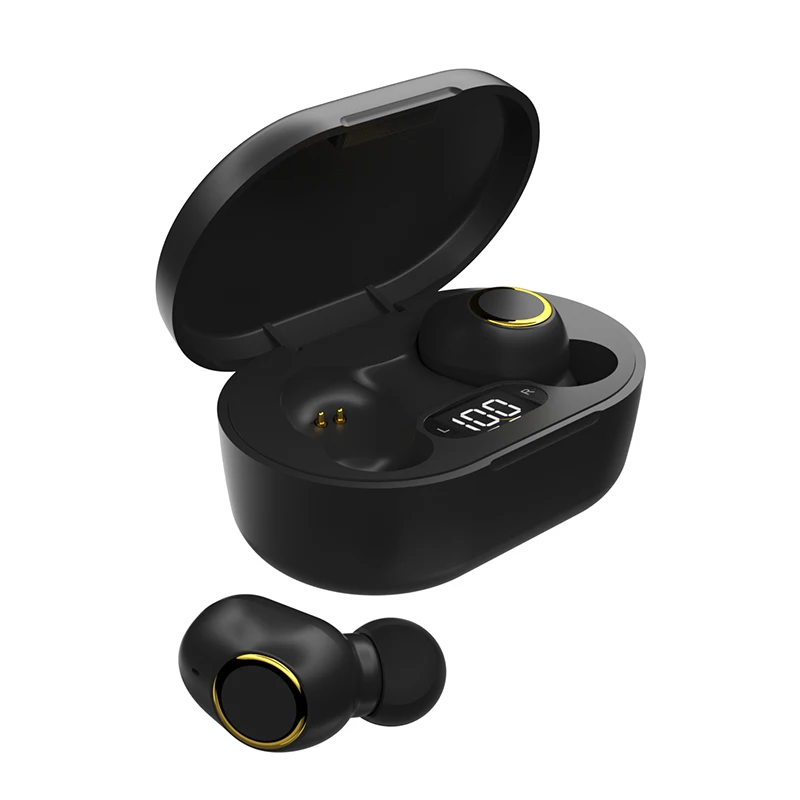 

TWS Bluetooth 5.0 Earphone LED display Wireless Headphones HiFi Stereo Headset Sport Handsfree With Microphone For Xiaomi Huawei