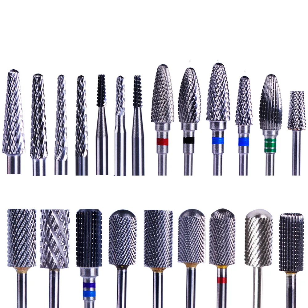 Фрезы для маникюра из карбида вольфрама 1 шт.|nail drill bits|carbide nail bitscarbide nails |