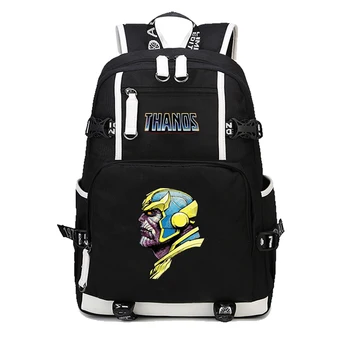 

2020 NEW Comics Thanos Comics Backpack Thanos Cartoon Children School Bags Boys Teenage men women Laptop packsack 32 style