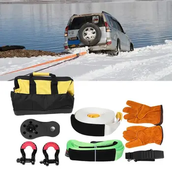 

Multi-Function Wild Land Rescuing Equipment Set 7 in 1 Heavy Duty Recovery Securing Accessory Car tools