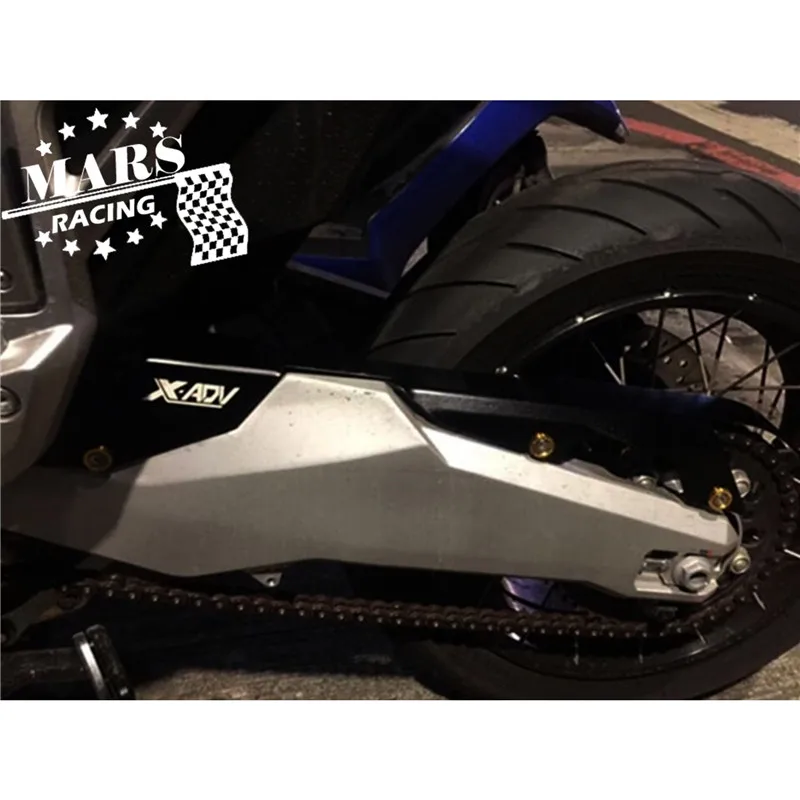 

For HONDA X-ADV750 XADV750 2017 2018 2019 2020 2021 Motorcycle Aluminium Chain Guard Cover Protector Decorative Belt Guard Cover