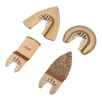 

4x Parts Saw Blades Carbide Tile Mortar Multi-function Stone Cutting Oscillating