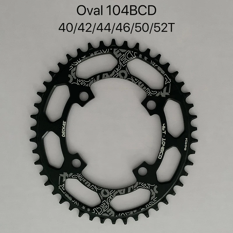 Звездная корона для велосипеда Deckas 104 BCD овальная Звездочка 40/42/44/46/48/50T | Спорт и
