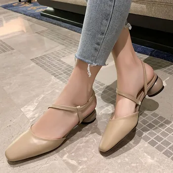 

Lapolaka 2020 Hot Sale Genuine Leather Summer Sandals Women Shoes Woman Slip On Strange Style Concise Sandals Woman Shoes