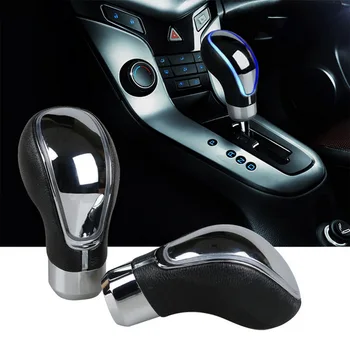 

Knob Car Touch Activated LED Shifter Knob with Dual USBCigarette Charger Charging Cable for Manual Automatic Transmission