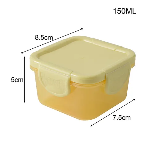 Lunch Box Wheat Straw Food Storage Container Children Kids School Office Portable Infant Feeding Storage Bento Box