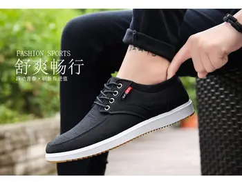 

Men Casual Shoes 2020 Spring Summer Canvas Shoes Man Breathable Casual Walking Shoes Chaussure Homme Zapatillas de hombre