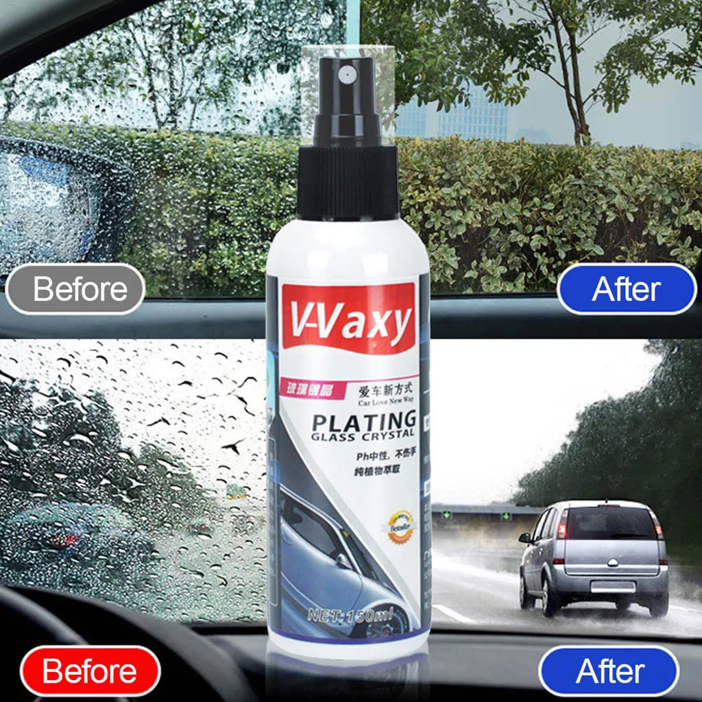 

150ML Auto Glass Coating Agent Rainproof Agent Glass Rain Mark Oil Film Remover Cleaning Car Care Glass Drop Shipping