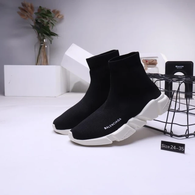 Nieuwe Originele Balenciaga Mode Luxurys Voor Kids Meisjes Trainer Off Rood  Triple Zwarte Platte Casual Sok Laarzen Childrens Schoenen 00|Casual  schoenen voor Mannen| - AliExpress