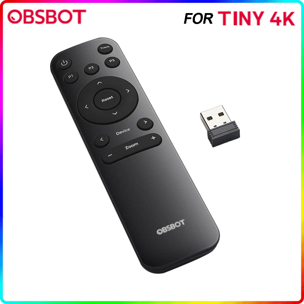 OBSBOT Tiny 4K Remote Control (Compatible with Windows and MacOS) 2.4GHz 10 Meters / 32.8ft Long Range | Электроника