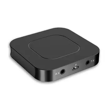 

Bluetooth 5.0 Wireless Audio Transmitter and Receiver AUX / RCA Compatible Adapter for PC Home Theater Headphone Player X0621