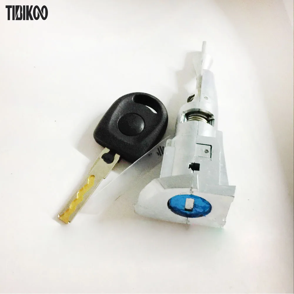 Car Lock Cylinder for VW Touareg Left Door Centre Control Door Auto Core  for Drivig Door  (4)
