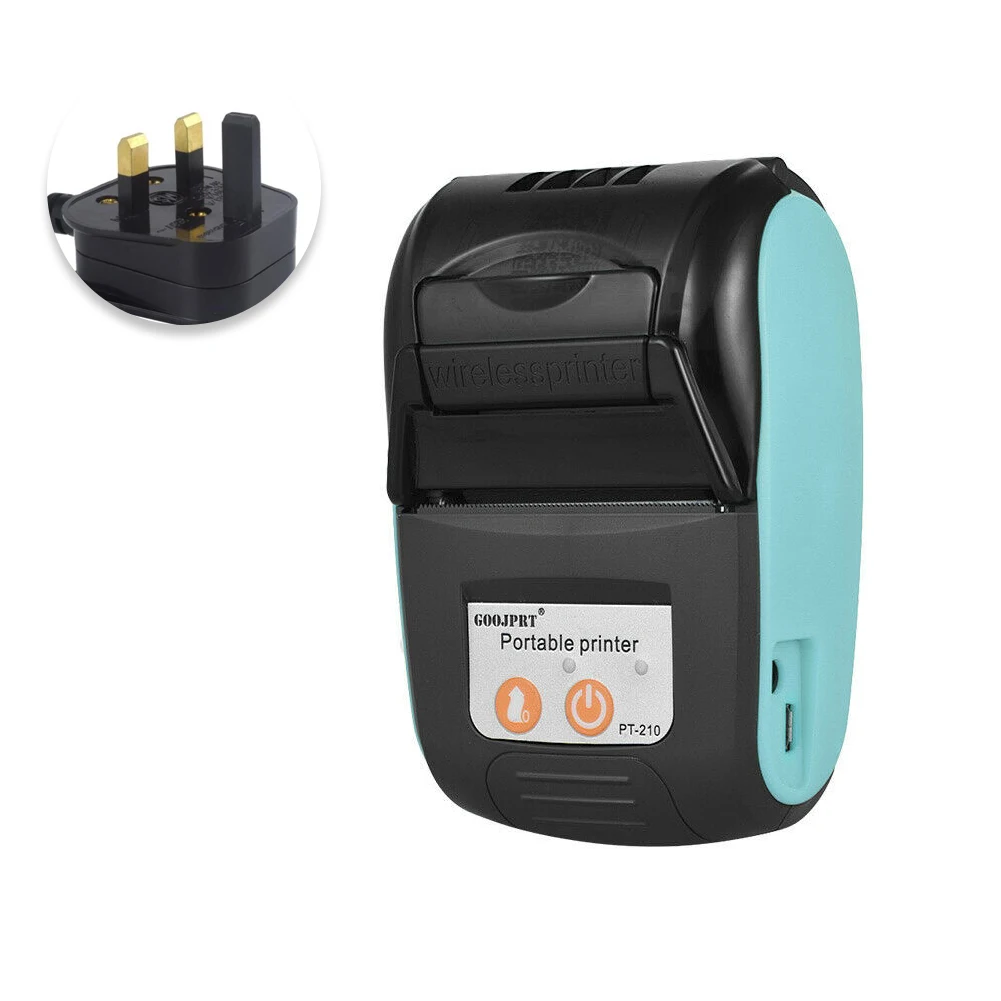 

58mm Portable Supermarket Ticket Practical Resaurant Rechargeable Mini Receipt Machine Wireless Bluetooth Shop Thermal Printer