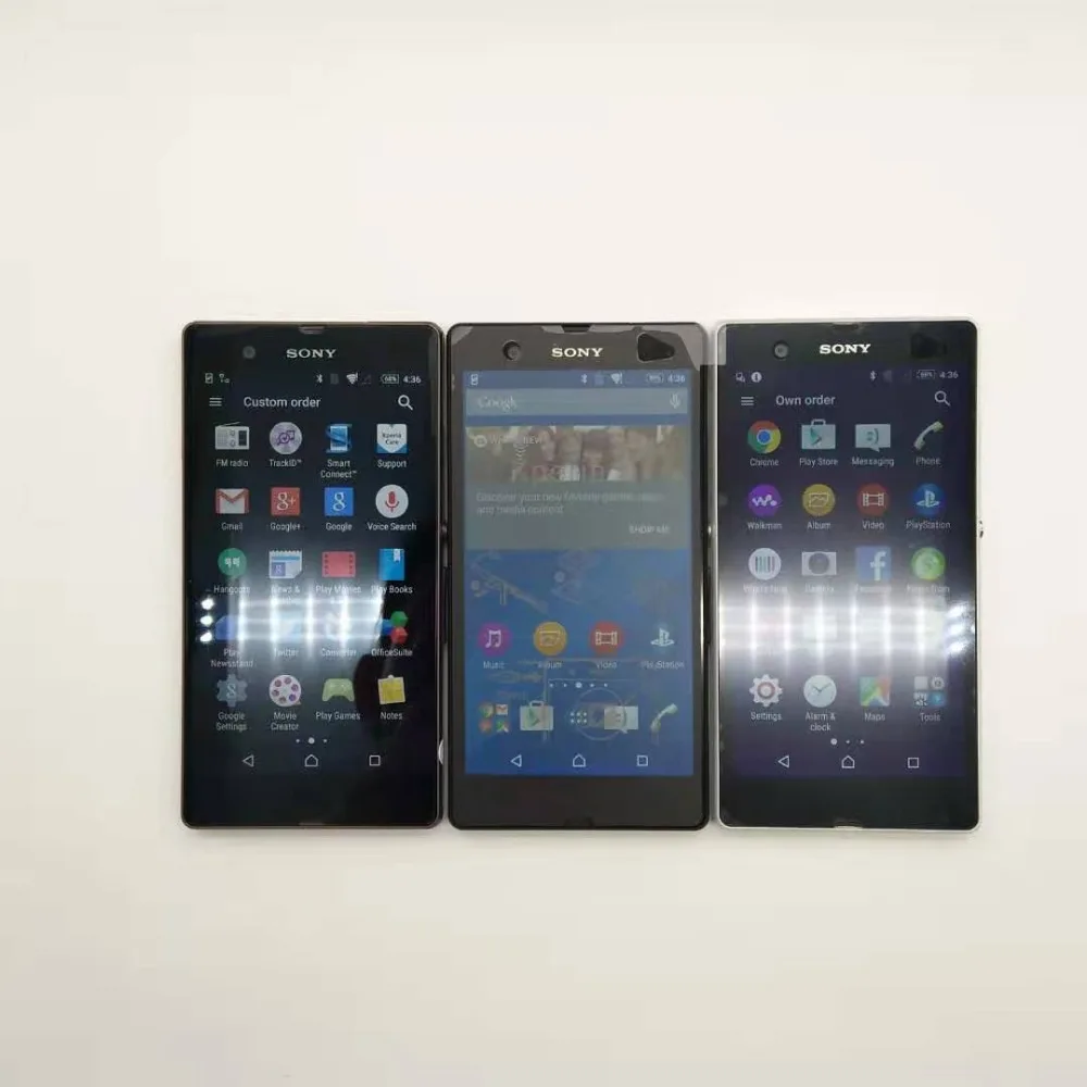 Sony Xperia Z C6602 C6603 Refurbished Original Unlocked Cellphone 3G 4G Phone 5.0 Quad-Core 16GB 2GB RAM 1080P LTE NFC Smatphone iphone se refurbished
