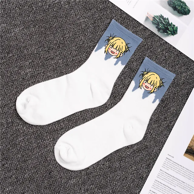 My Hero Academia Crew Man Socks Anime Men Sock Casual Cotton Sox Standard Japanese Autumn Winter Classic Adult Calcetines Hombre 18