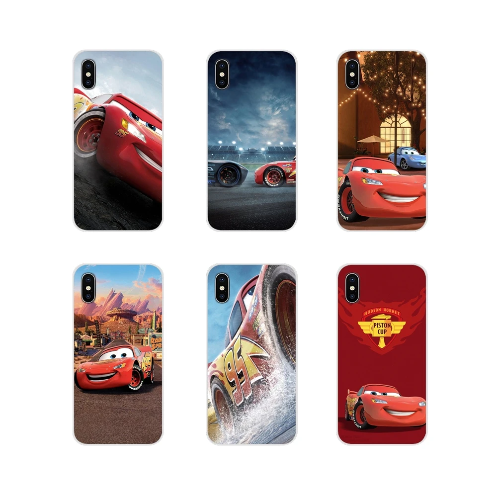Lightning mcqueen Accessories Phone Shell Covers For Apple ipod touch 5 6 iPhone X XR XS 11Pro MAX 4S 5S 5C SE 6S 7 8 Plus | Мобильные