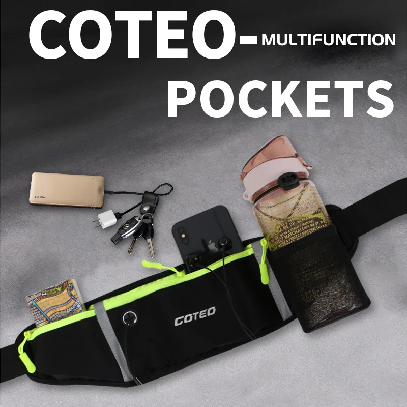 Waterproof Running Sports Waist Bag Outdoor Cycling Waist Pack with water bottle Holder Jogging Climbing Fishing Waist Belt Bag Waterproof Running Sports Waist Bag Outdoor Cycling Waist Pack with water bottle Holder Jogging Climbing Fishing Waist Belt Bag